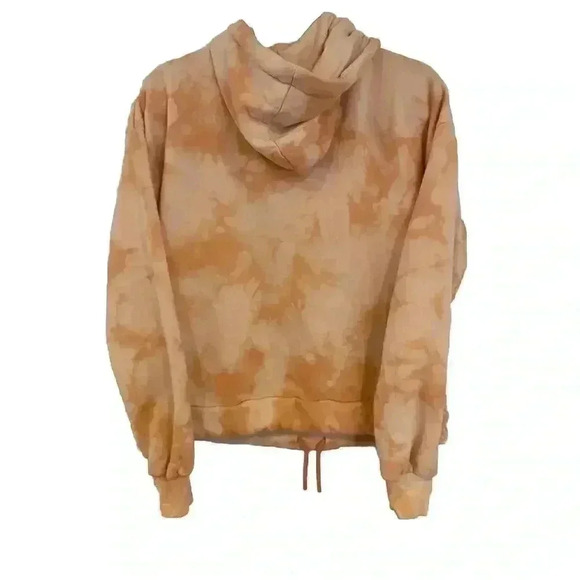 Wellness Project Chelsea Peers Hoodie, Soft Light Orange Tie Dye Ladies Medium - Picture 2 of 7